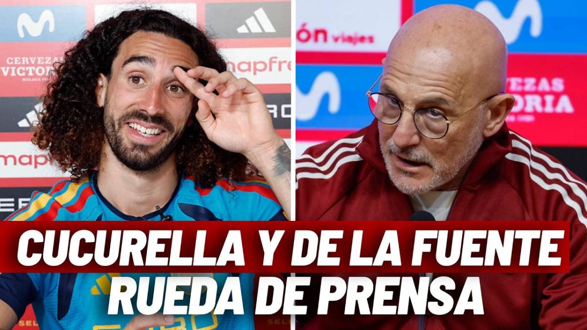 DIRECTO | Luis de la Fuente y Marc Cucurella, rueda de prensa previa al España-República Checa