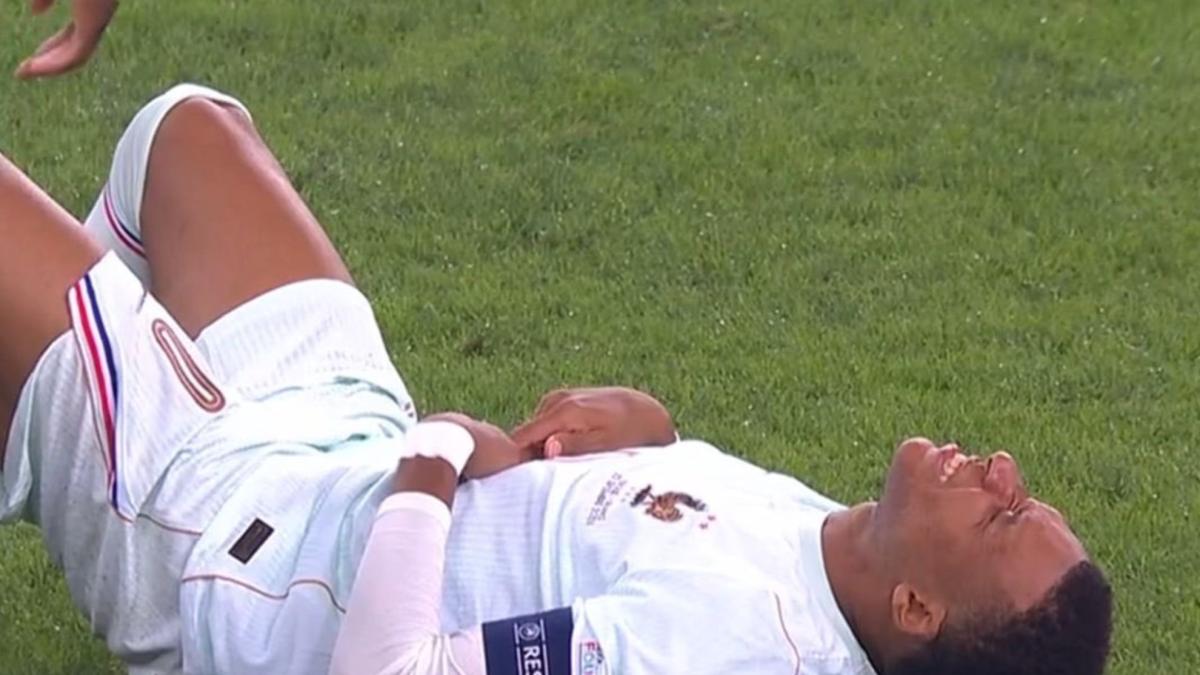 Mbappé marca el primer gol de la era Zidane... y sale lesionado