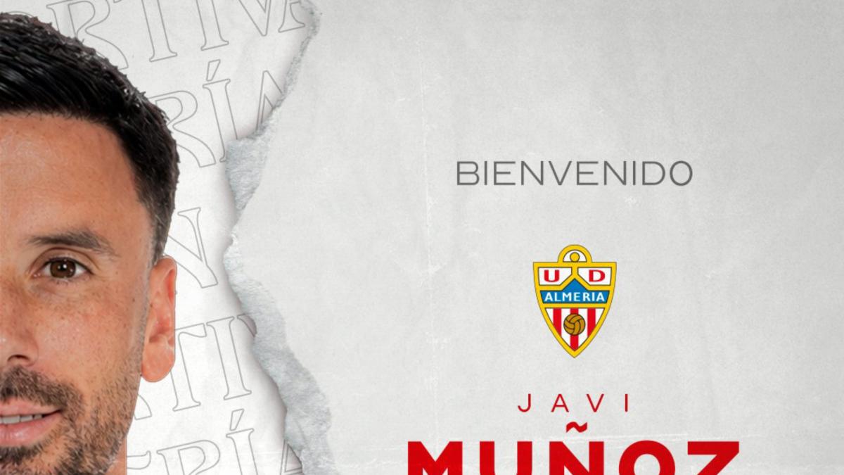 Javi Muñoz refuerza la sala de máquinas del Almería