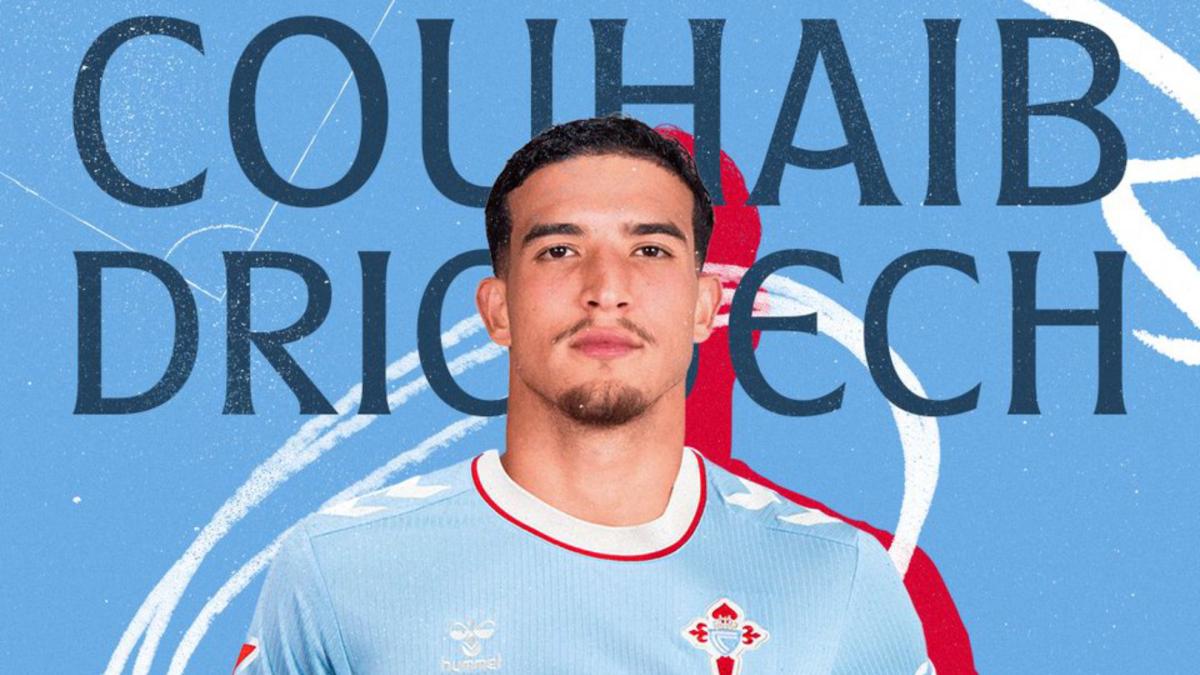 Driouech firma con el Celta hasta 2030