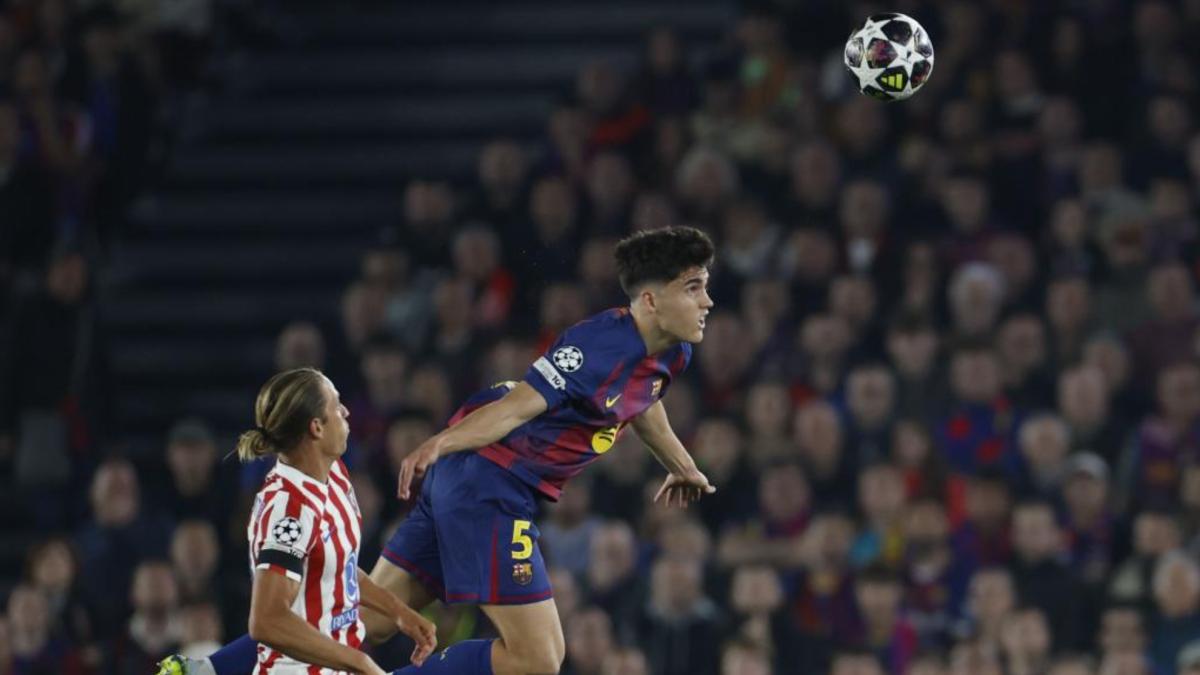 Cubarsí, otra vez contra el Atlético