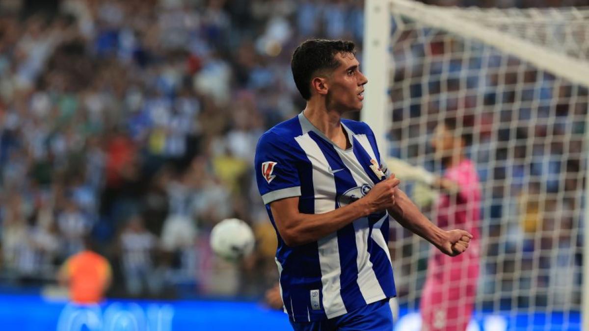 Villares, sobre su primer gol en Primera: "Todavía no me lo creo"