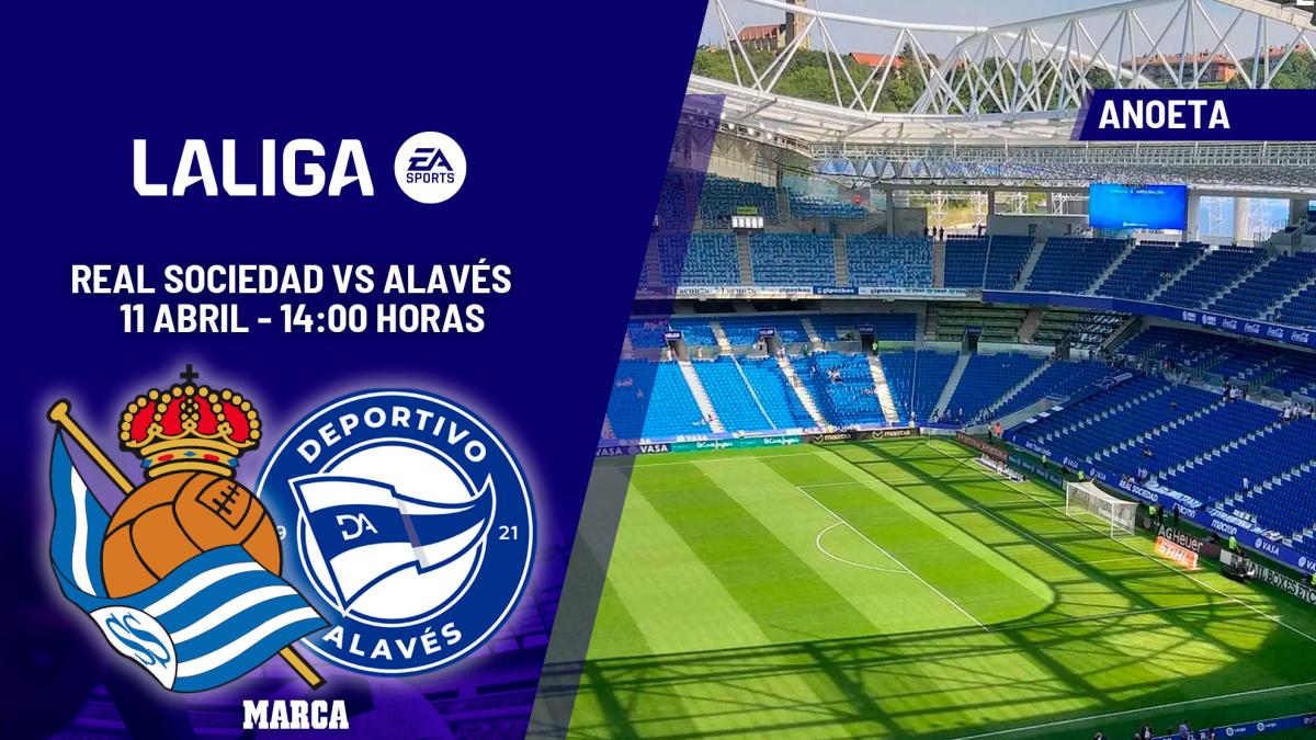 Real Sociedad - Alavés: horario y dónde ver en TV y online el partido de la jornada 31 de LaLiga EA Sports