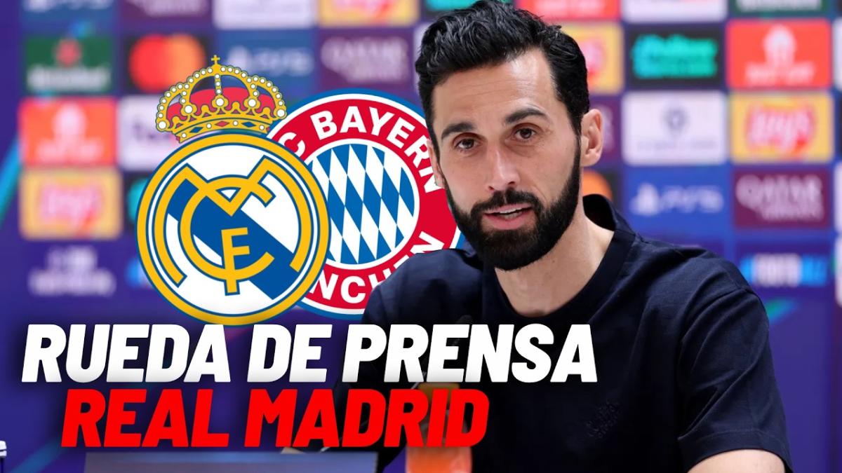 Las ruedas de prensa de Vinicius y Arbeloa previa al partido ante el Bayern, en directo