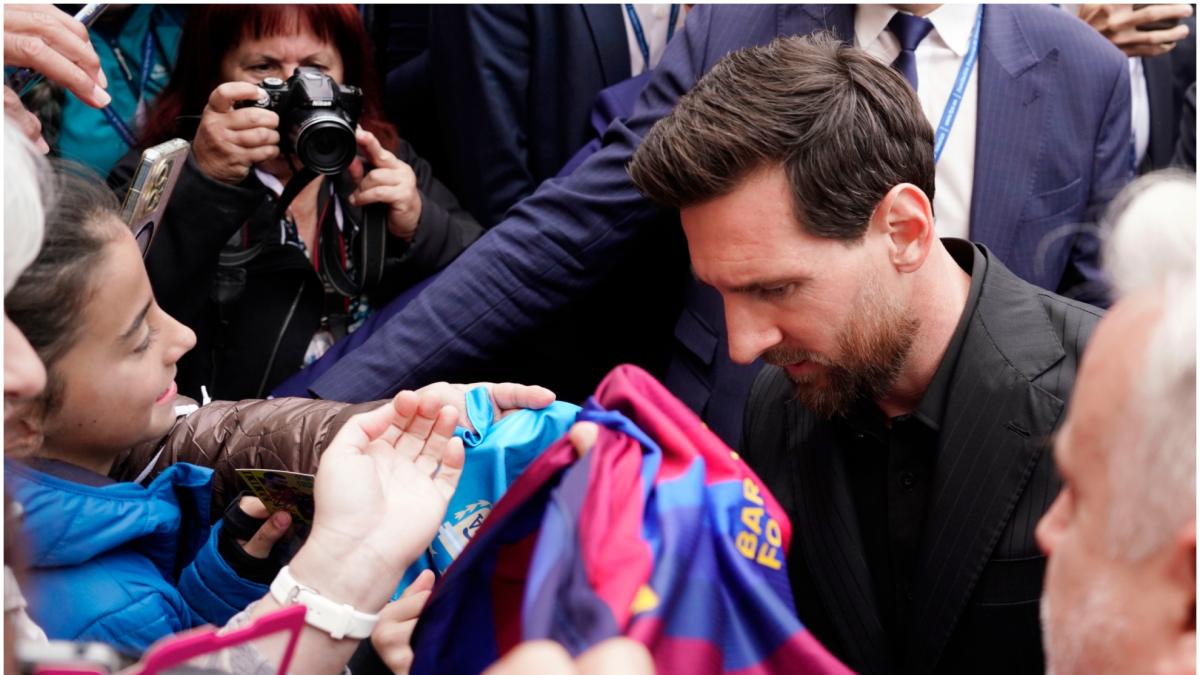 Messi: "Mi padre estaba muy ilusionado con el Premio Princesa de los Deportes"