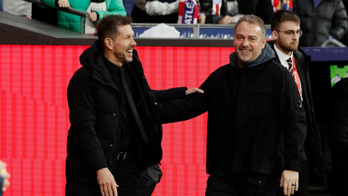 Flick versus Simeone: el pulso de los minutos