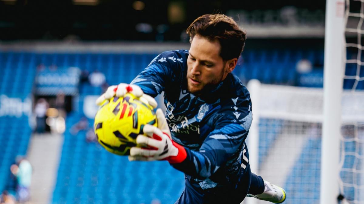 Remiro no pudo completar LaLiga entera