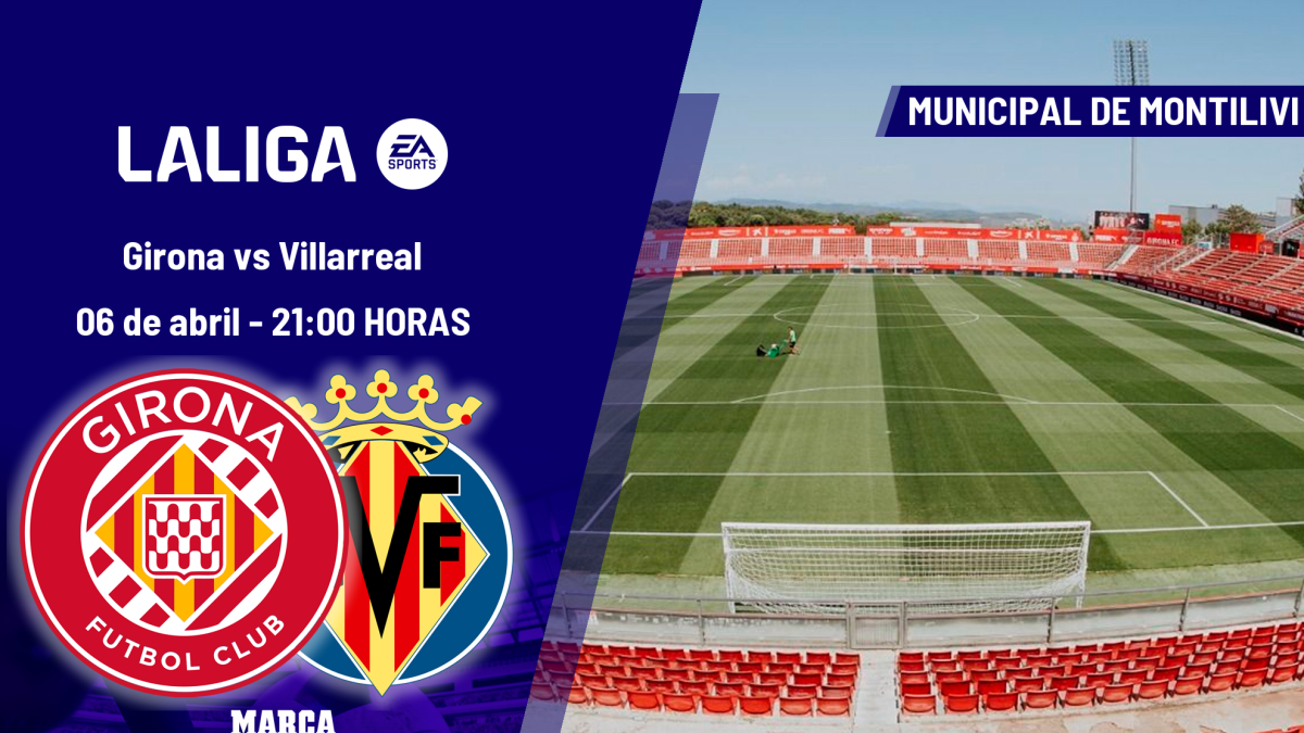 Girona - Villarreal: horario y dónde ver hoy en TV y online el partido de la jornada 30 de LaLiga EA Sports