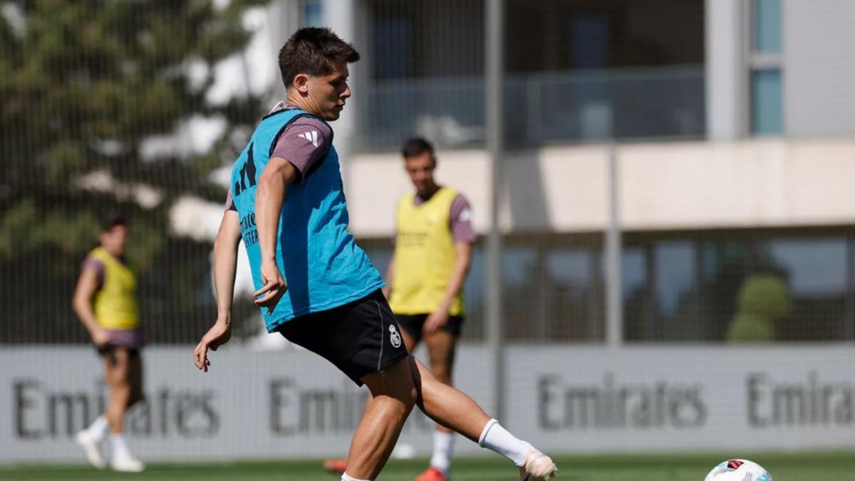 El Madrid vuelve al trabajo con la novedad de Güler