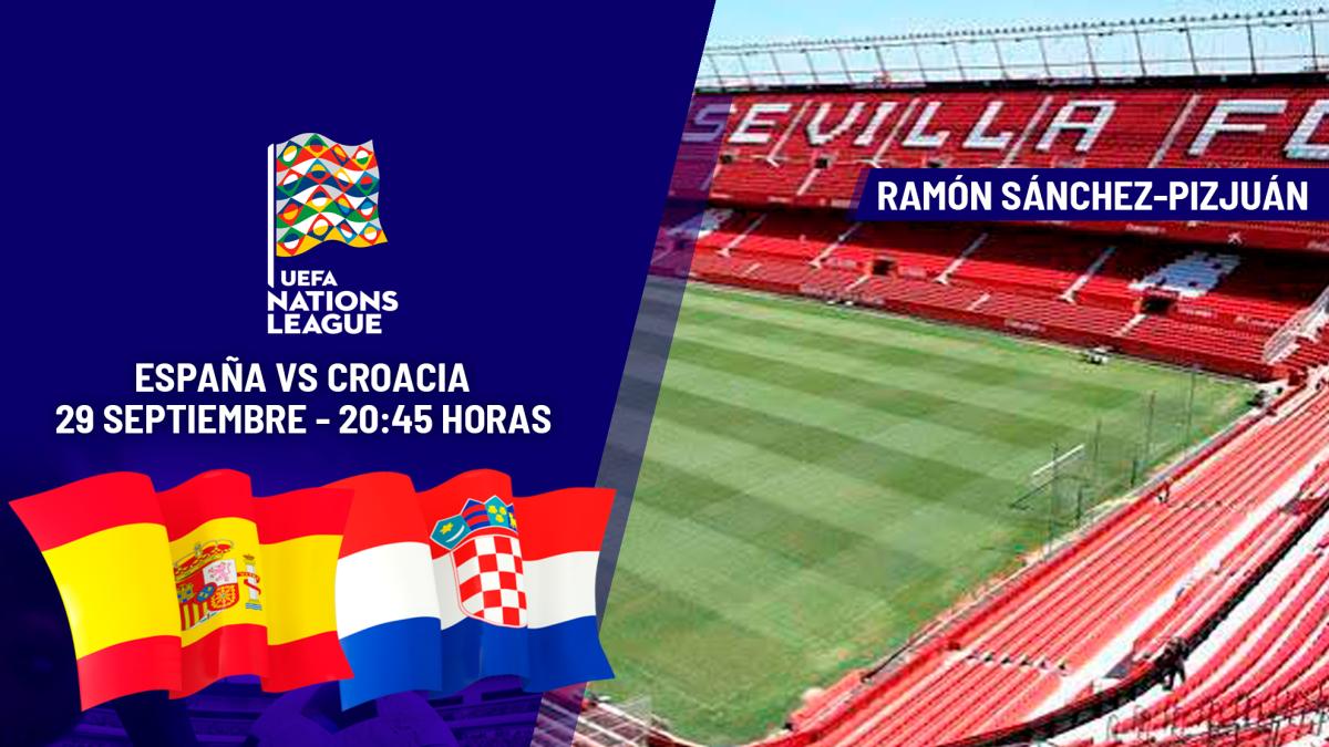 Alineaciones probables de España y Croacia en la segunda jornada de la Liga de las Naciones