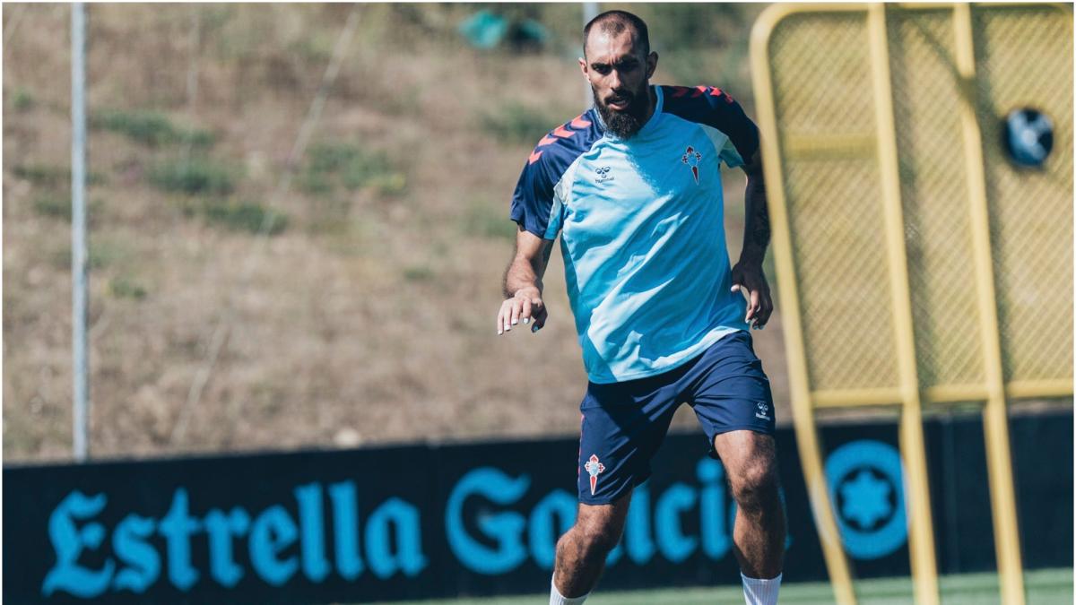 Borja Iglesias ya dispondrá de minutos ante Osasuna