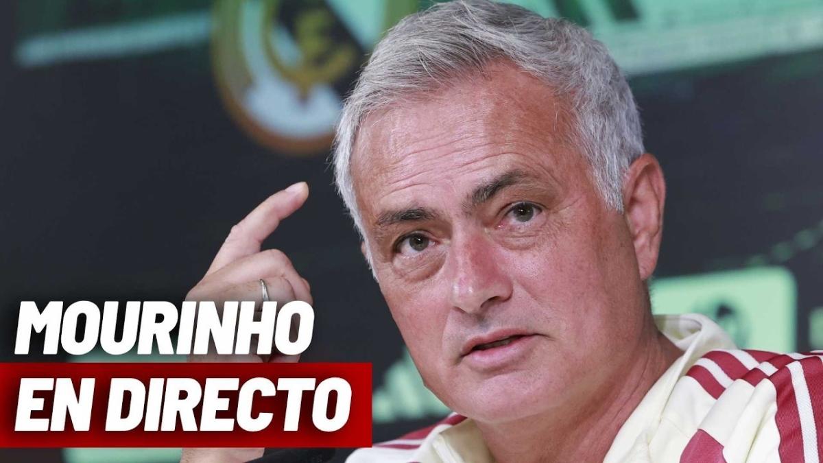 Rueda de prensa de Mourinho, en directo | Última hora del Real Madrid - Sevilla en LaLiga