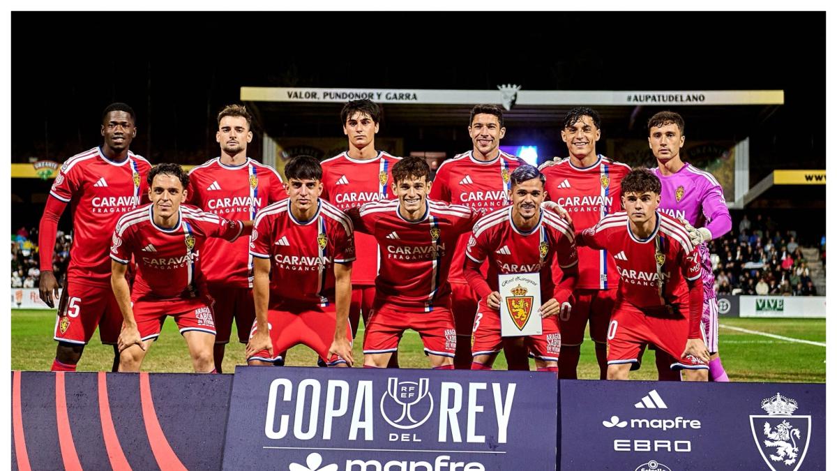 Al Zaragoza le basta la primera parte para arrasar al Tudelano
