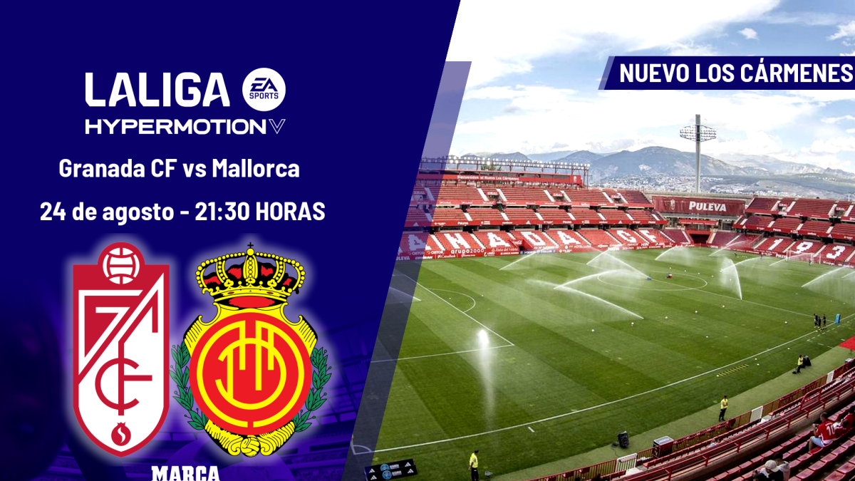 Granada - Mallorca: horario, dónde ver en TV y canal del partido de LaLiga Hypermotion