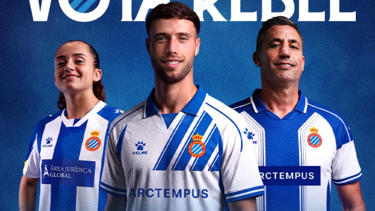 La nueva camiseta del Espanyol la escogerá la afición perica