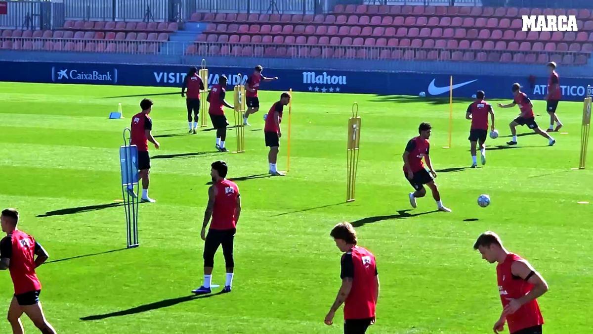 Simeone, con todos a la Champions