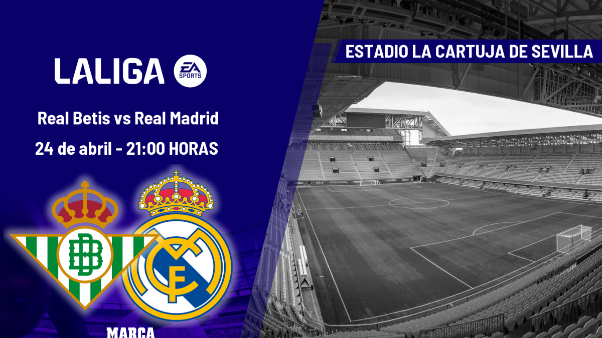 Betis - Real Madrid: horario, dónde ver en TV y canal del partido de LaLiga EA Sports