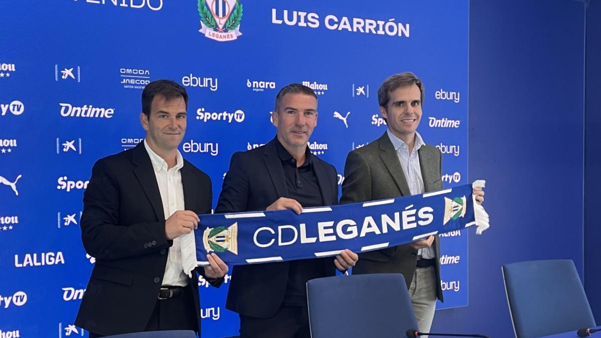 Luis Carrión: "El Leganés tiene que ser atrevido"
