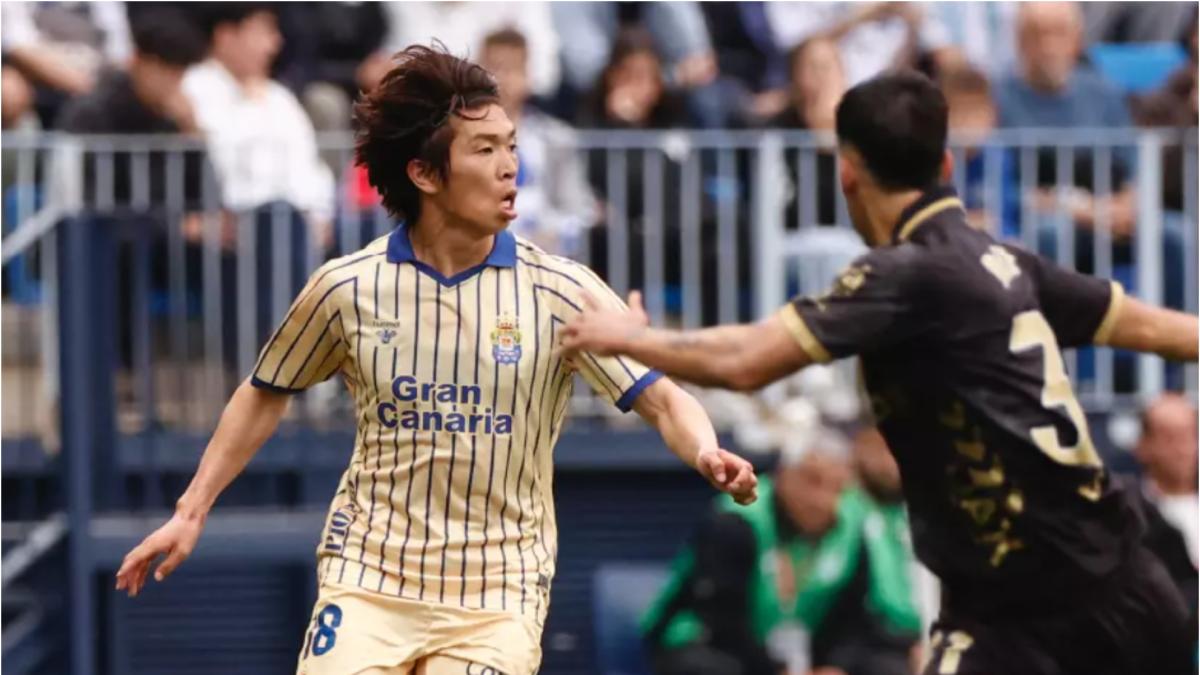 Las Palmas pierde a Miyashiro entre dos y tres semanas