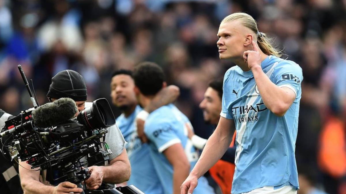 La 'pulla' de Haaland al Arsenal mientras veía el PSG - Bayern: "Te hará pensar que el fútbol es aburrido"