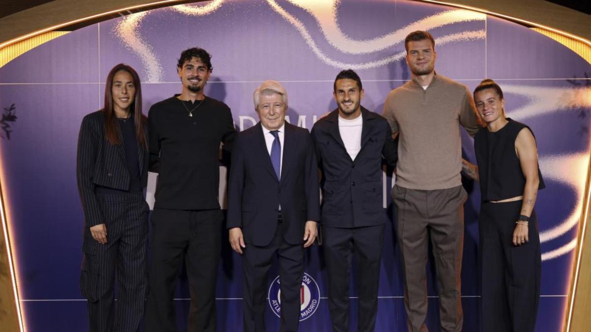 La Fundación Atlético de Madrid celebra la gala de los I Premios ADN Rojiblanco