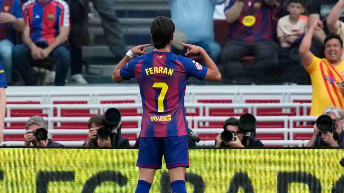 Ferran Torres se reivindica a lo grande: con un doblete en el derbi