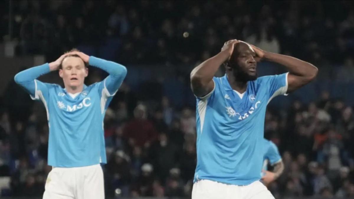 Lukaku, en venta: no volverá a jugar con el Nápoles