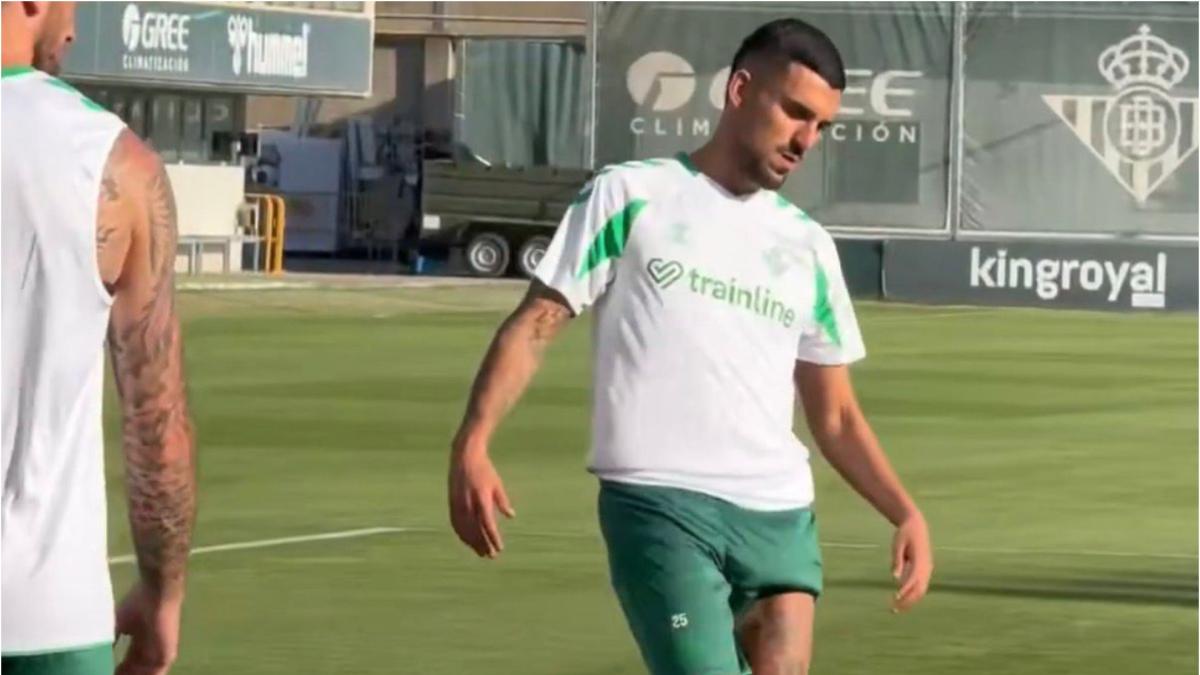 Dani Ceballos madruga para ponerse a las órdenes de Pellegrini