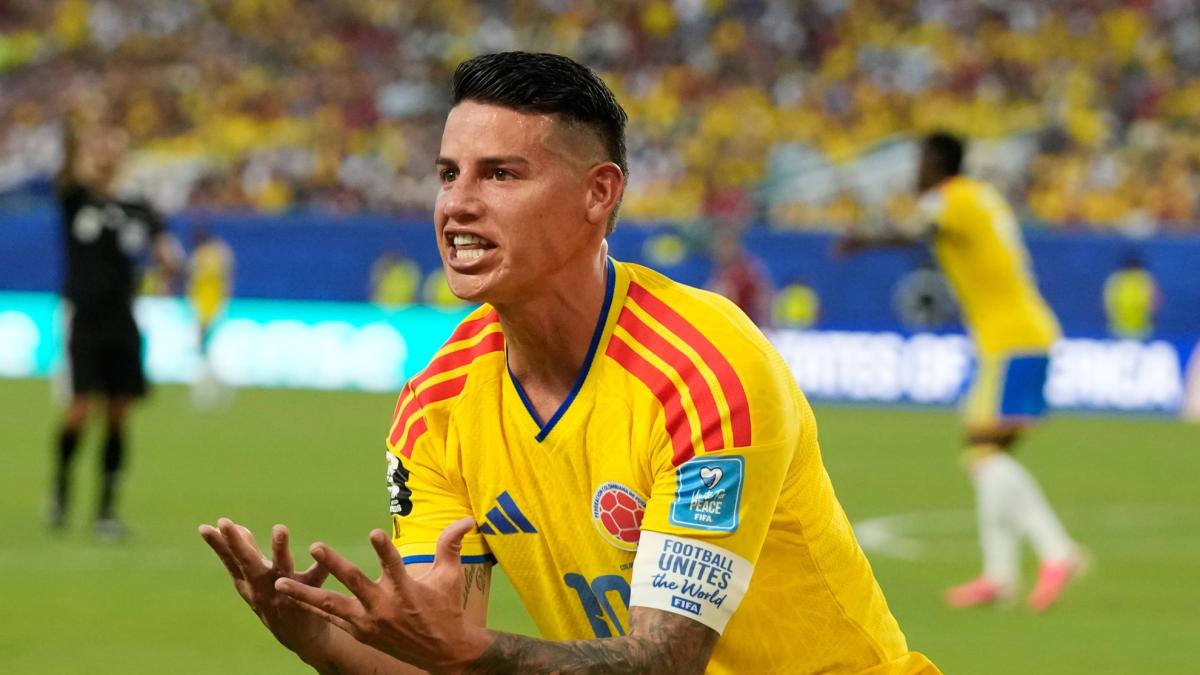 James se 'criogeniza' con Colombia: "Siempre que juego con esta camiseta siento un orgullo enorme"