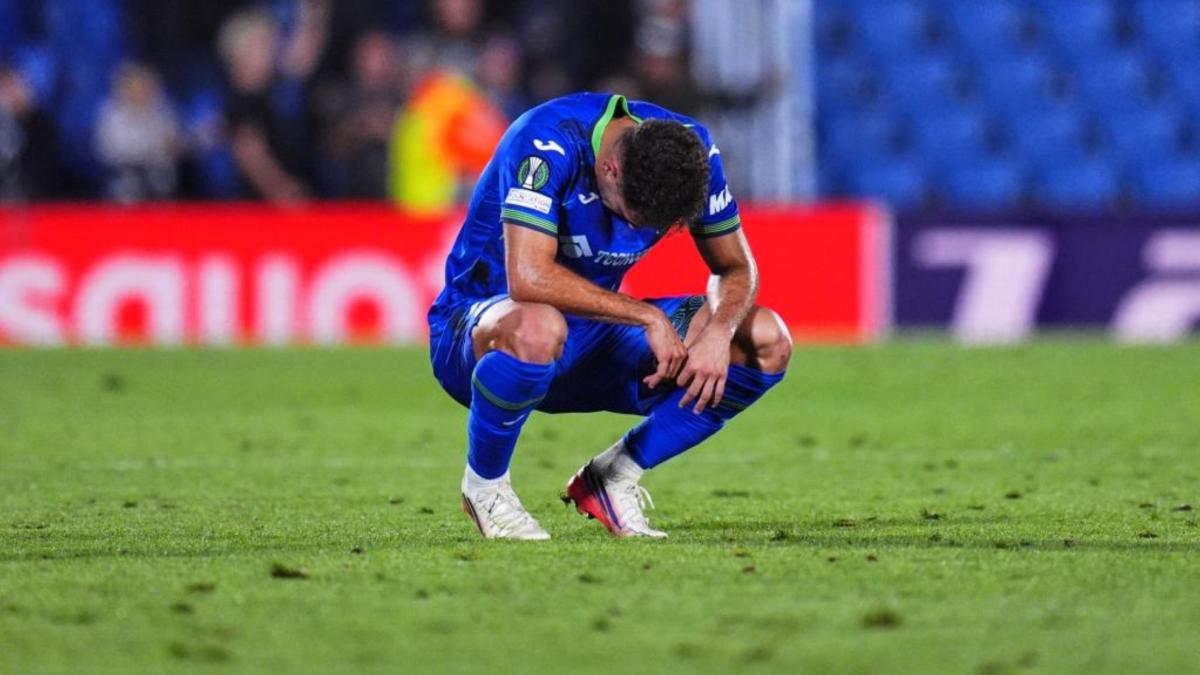 El Getafe recibe cinco goles en el Coliseum diez años después
