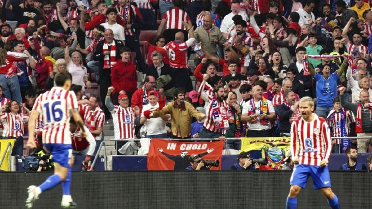 El Atlético llega lanzado a la final... y a cuatro partidos de un histórico doblete