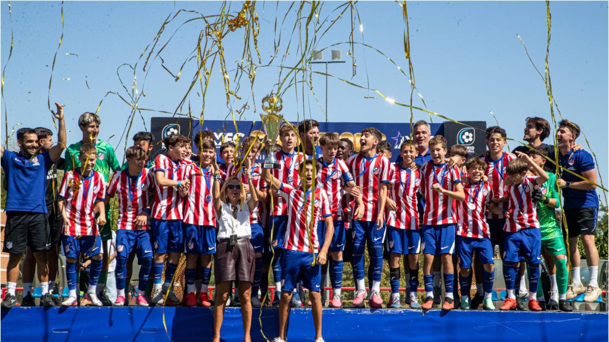 El Atlético de Madrid se corona campeón de la Madrid Football Cup U-14