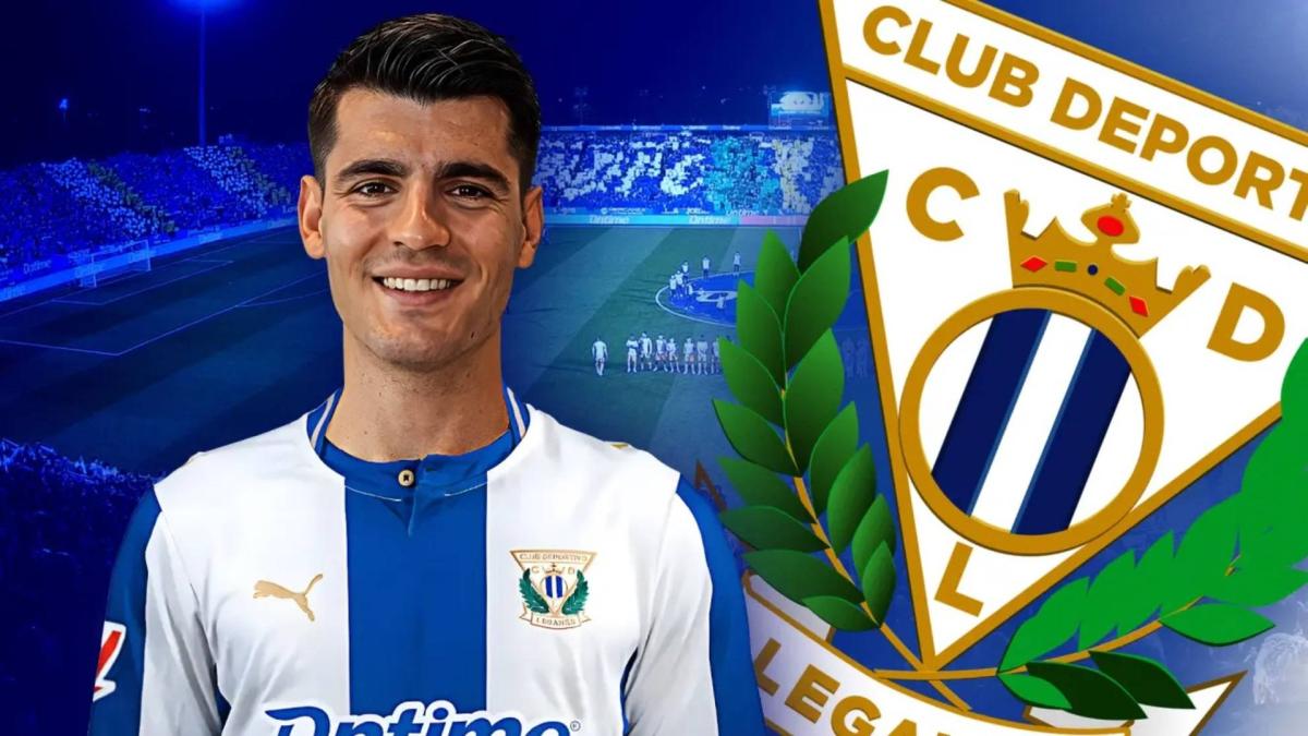 Álvaro Morata, nuevo jugador del Leganés