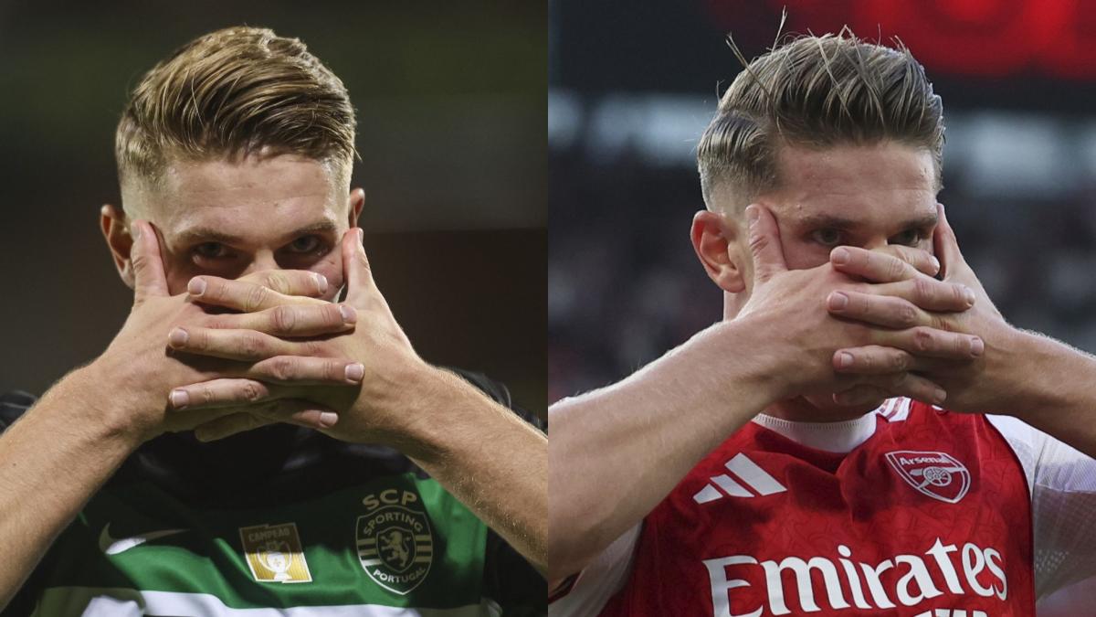 Gyökeres se cambia de máscara: "Hizo algo increíble"