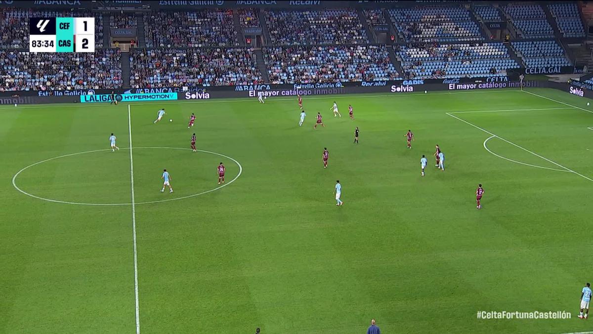 Un buen Castellón sufre pero devuelve al Celta Fortuna a la tierra