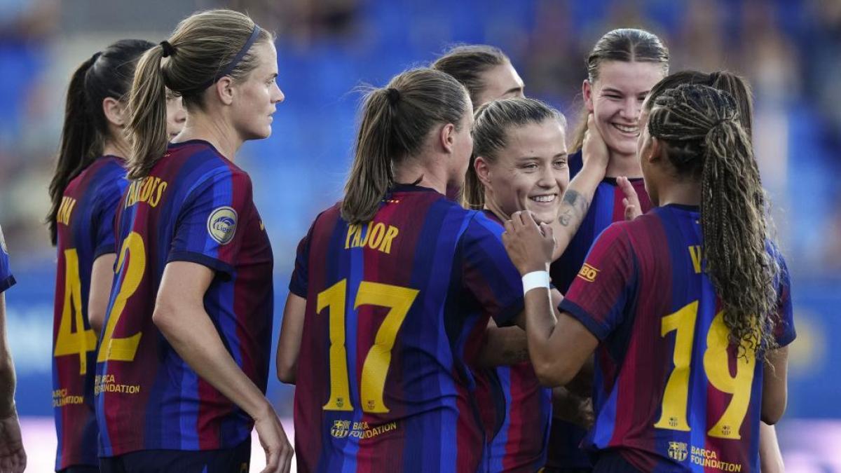 Barcelona - Paris FC: horario y dónde ver hoy en TV el partido de Champions League femenina