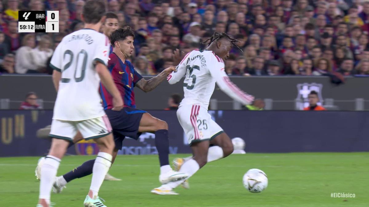 El pisotón a Diomande que enciende al madridismo: ¿era roja a Cancelo?