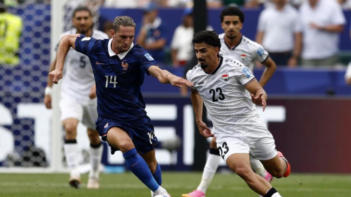 Rabiot: "No es justo que Deschamps tenga que pasar el luto aquí, pero el fútbol es así"