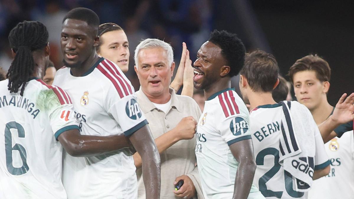 Mourinho, a muerte con Vinicius
