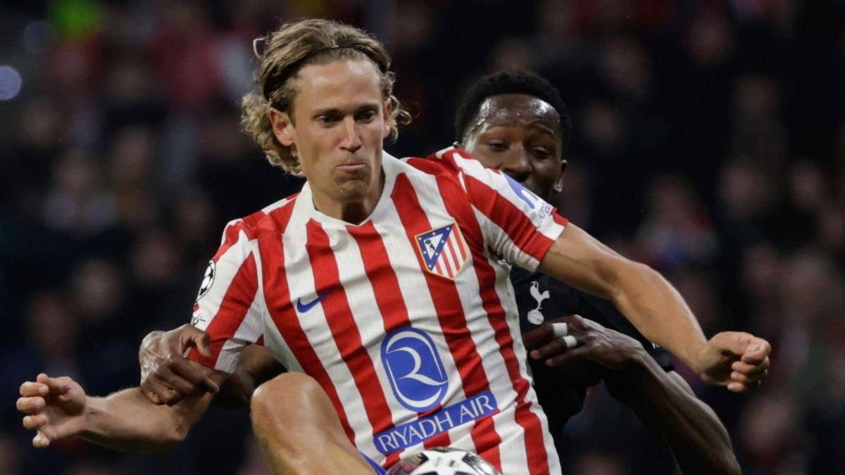 Marcos Llorente: "Barrios es un profesional como la copa de un pino"