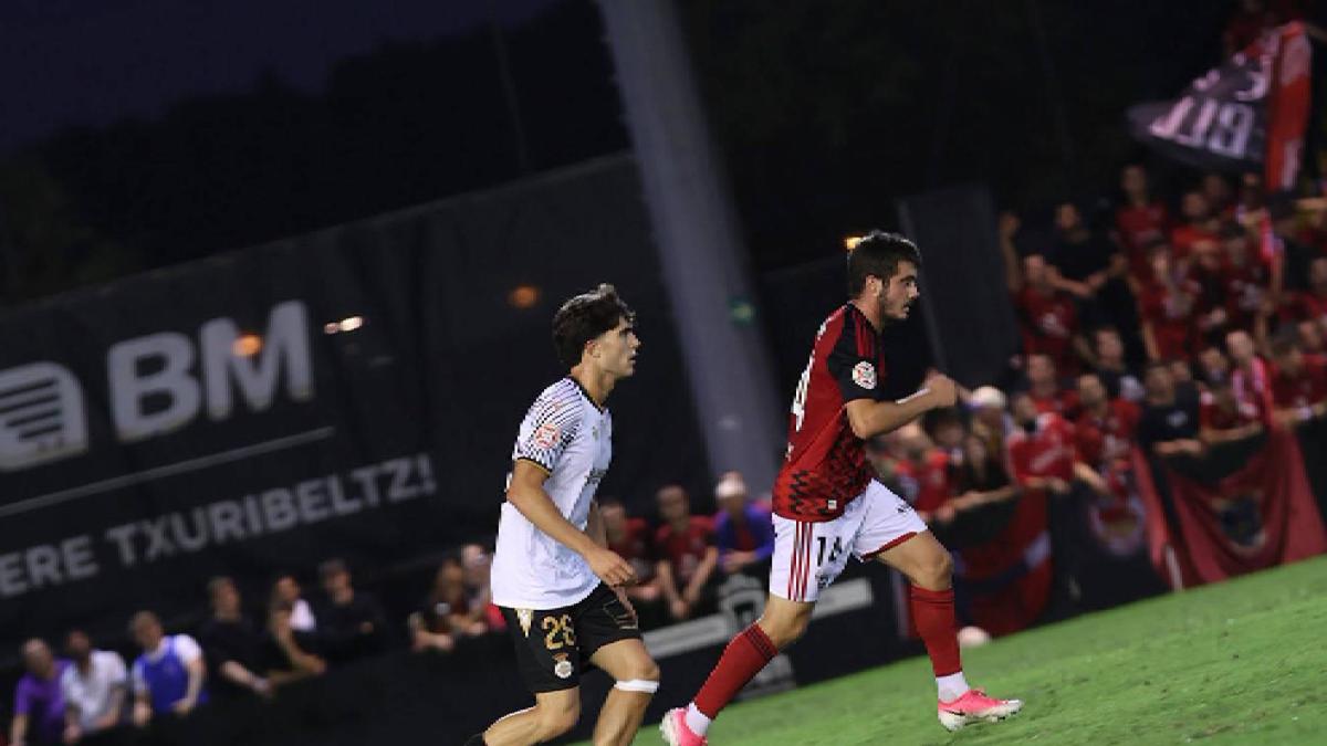 Sangalli evitó la victoria del Mirandés