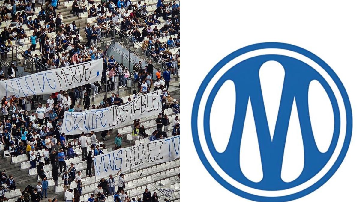 La afición del Marsella estalla con el nuevo escudo: "Logo de mierda"