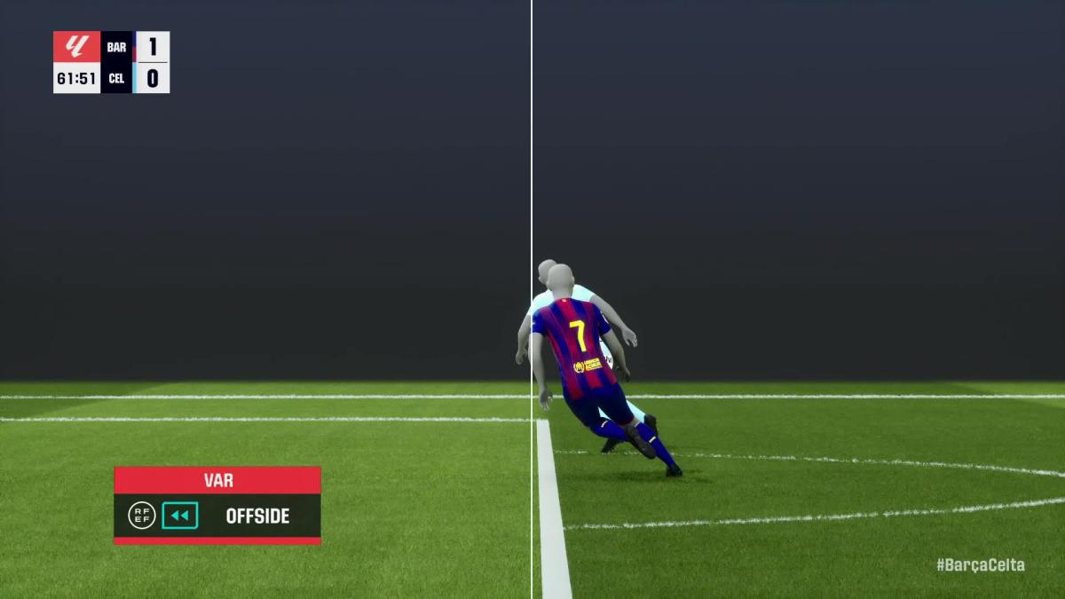 Ferran Torres reacciona a su gol al Celta anulado por milímetros: "¡Vaya ojo!"