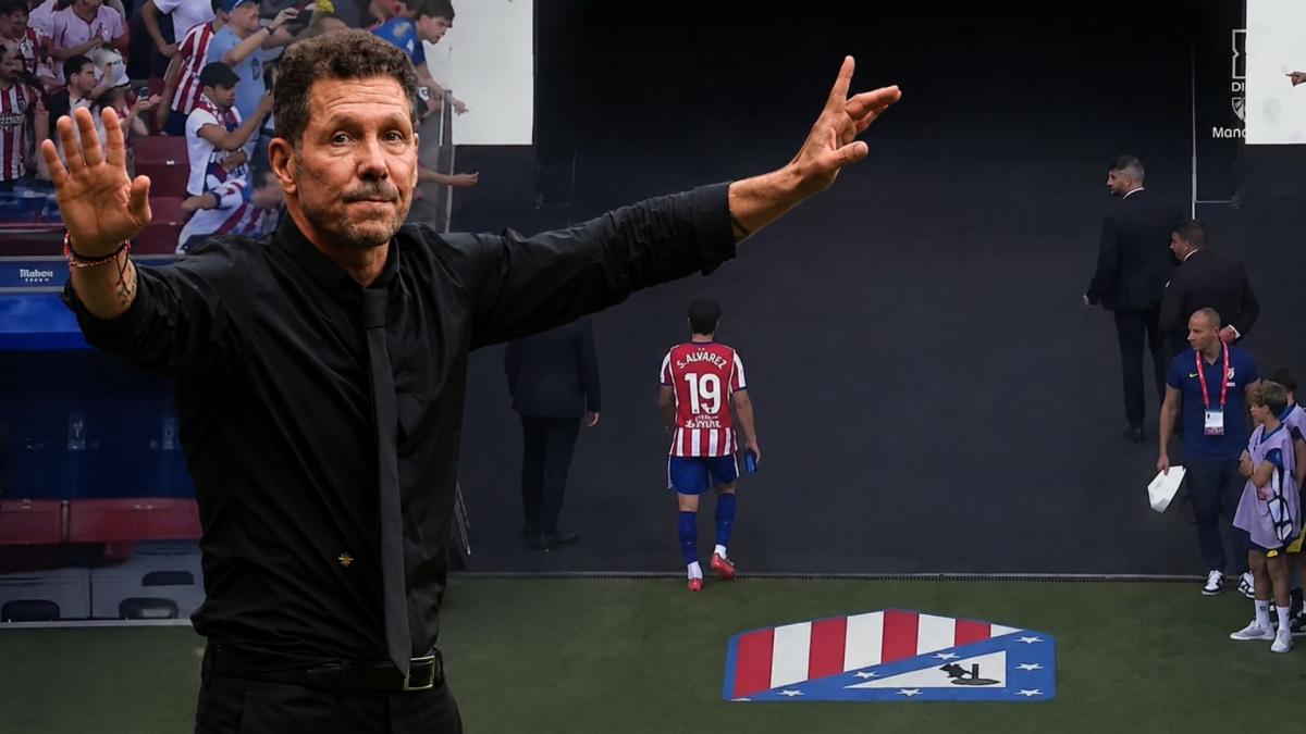 Simeone: “Necesitamos delanteros, delanteros buenos, lo tenemos y lo tenemos que cuidar”