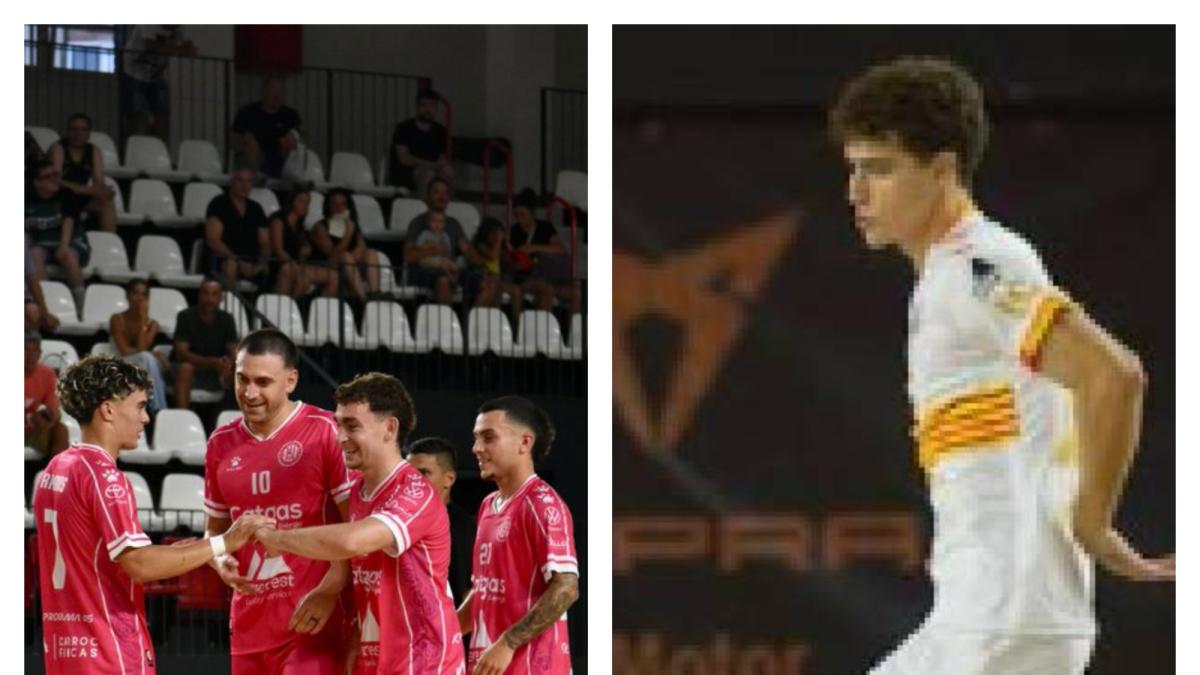 Niel-lo (Catgas Energía Santa Coloma), primer goleador de la pretemporada