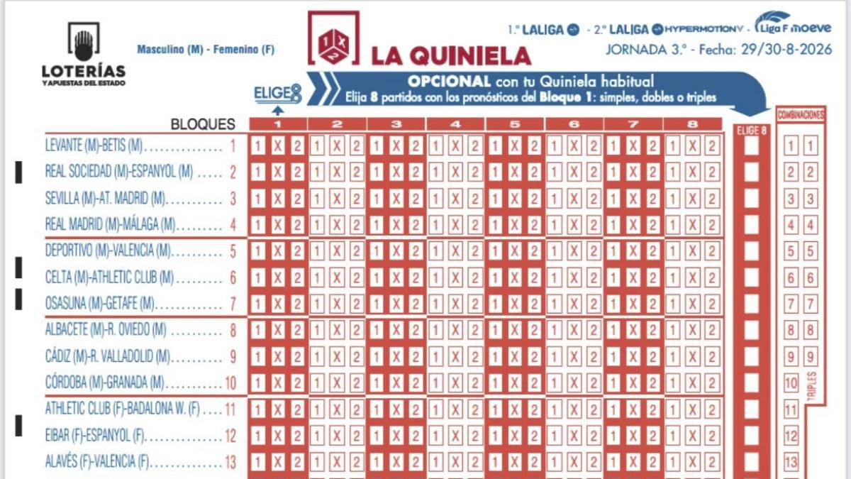 La Liga F Moeve se verá en la tele… y en La Quiniela