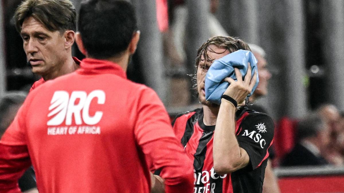 Modric sufre una una doble fractura de pómulo: ¿al Mundial con máscara?