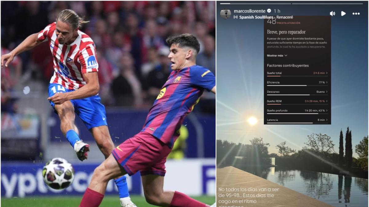 Llorente brilla como nunca... a pesar de perder horas de sueño: "Me cago en los ritmos circadianos"