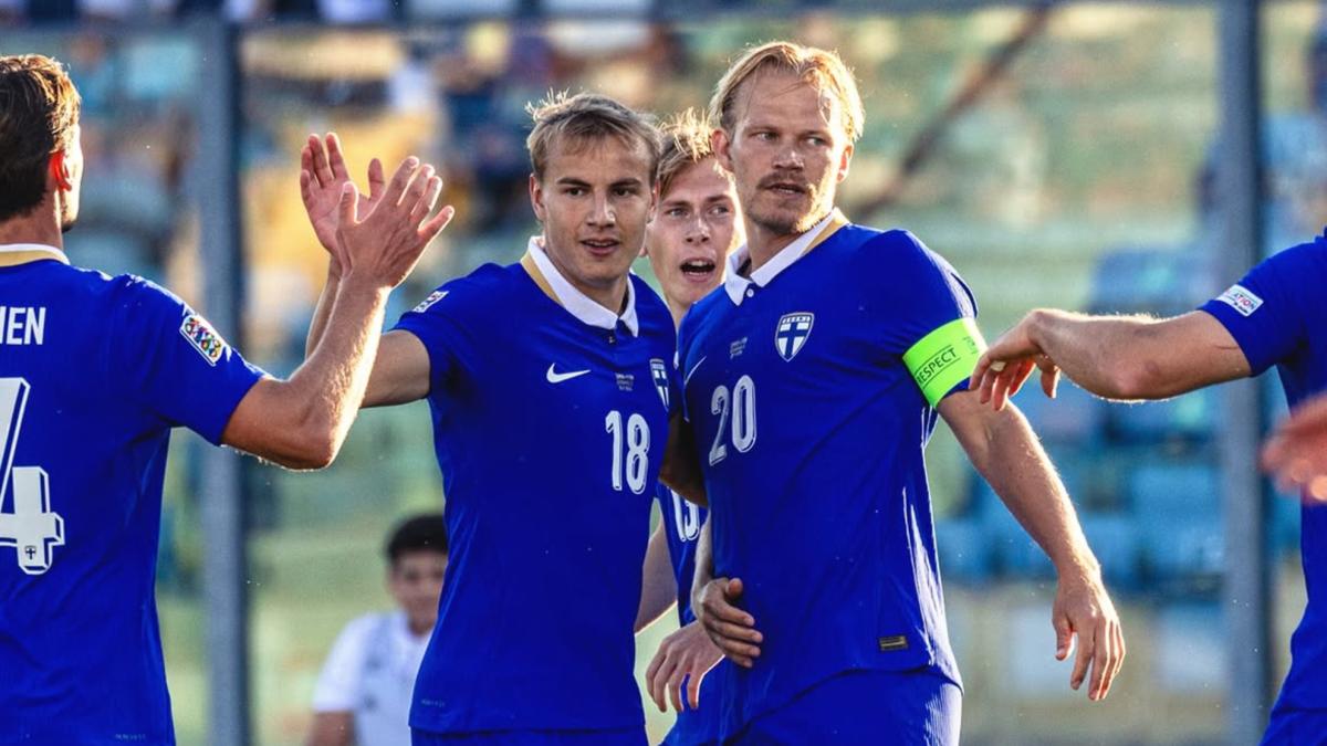 Finlandia le hace un 'siete' a San Marino con 'hat-trick' de Pohjanpalo
