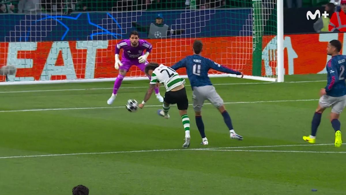 David ‘Raya’ a la altura del mejor portero de la Champions: “No encuentro el adjetivo correcto”